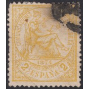 España Spain 143 1874 Alegoría de la Justicia usado
