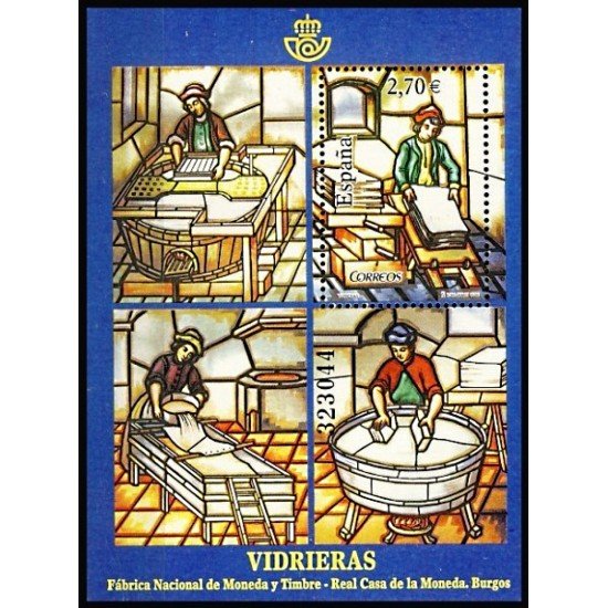 España Spain 4491 2009 Vidrieras MNH España Spain 4491 2009 Vidrieras MNH