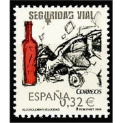 España Spain 4497 2009 Seguridad vial MNH