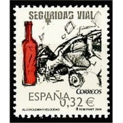 España Spain 4497 2009 Seguridad vial MNH España Spain 4497 2009 Seguridad vial MNH