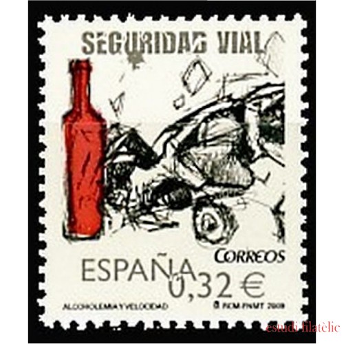 España Spain 4497 2009 Seguridad vial MNH
