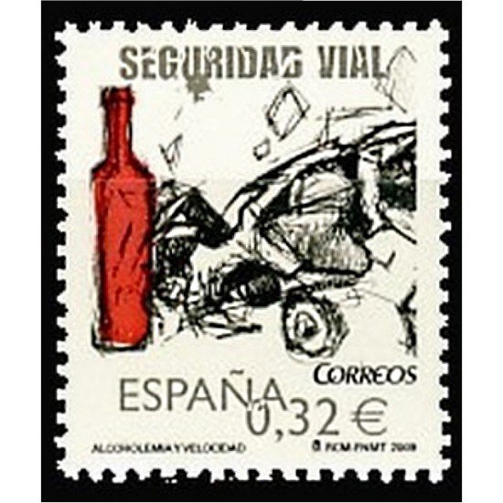 España Spain 4497 2009 Seguridad vial MNH España Spain 4497 2009 Seguridad vial MNH
