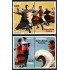 España Spain 4501/02 2009 Bailes y danzas populares MNH