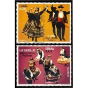 España Spain 4508/09 2009 Bailes y danzas populares MNH