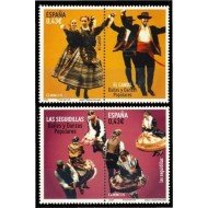 España Spain 4508/09 2009 Bailes y danzas populares MNH