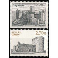 España Spain 4510/11 2009 Castillos MNH