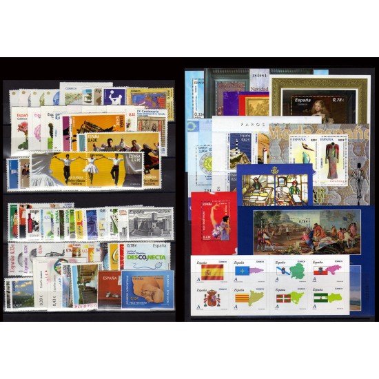 España Spain Año completo Year Complete 2009 MNH España Spain Año completo Year Complete 2009 MNH