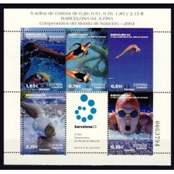 España Spain 3991 2003 Campeonatos del mundo de natación Barcelona 03 MNH España Spain 3991 2003 Campeonatos del mundo de natación Barcelona 03 MNH