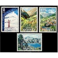 Andorra española 73/76 1972 Paisajes MNH