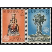 Andorra Española 89/90 1974 Europa MNH Andorra Española 89/90 1974 Europa MNH