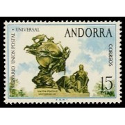 Andorra Española 93 1974 UPU MNH Andorra Española 93 1974 UPU MNH