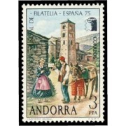 Andorra Española 96 1975  España 75 MNH 