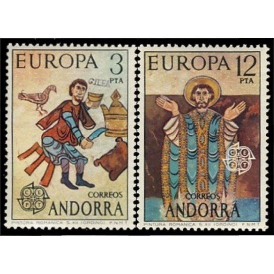 Andorra Española 97/98 1975 Europa MNH