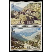 Andorra Española 108/09 1977 Europa MNH Andorra Española 108/09 1977 Europa MNH