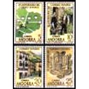 Andorra Española 112/15 SH116A/D 1978 Correo español MNH Andorra Española 112/15 SH116A/D 1978 Correo español MNH