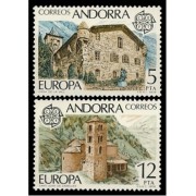 Andorra Española 117/18 1978 Europa MNH 