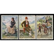 Andorra Española 122/24 1979 Trajes Populares MNH Andorra Española 122/24 1979 Trajes Populares MNH