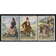 Andorra Española 122/24 1979 Trajes Populares MNH