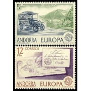 Andorra Española 125/26 1979 Europa MHN Andorra Española 125/26 1979 Europa MHN