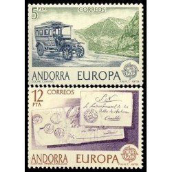 Andorra Española 125/26 1979 Europa MHN Andorra Española 125/26 1979 Europa MHN