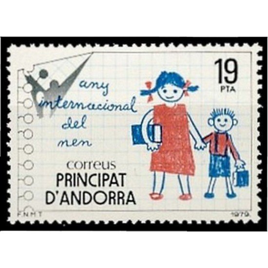 Andorra Española 127 1979 Año Internacional del Niño MNH