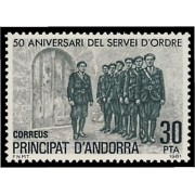 Andorra Española 142 1981 Servei i Ordre MNH 