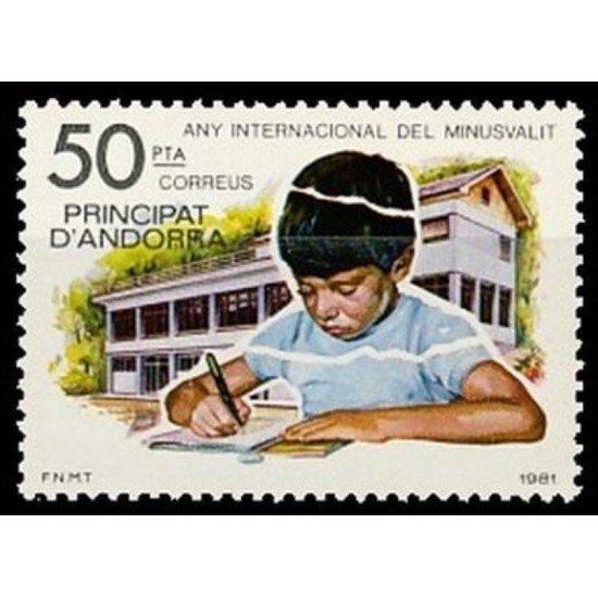 Andorra Española 143 1981 Año Internacional del niño MNH