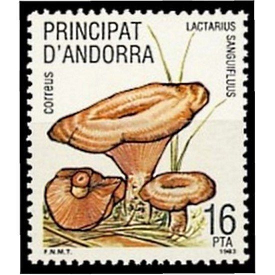 Andorra Española 170 1983 Naturaleza MNH