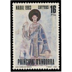 Andorra Española 174 1983 Navidad 83 MNH