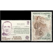 Andorra Española 184/85 1985 Europa MNH Andorra Española 184/85 1985 Europa MNH