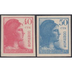España Spain Variedad Lote 751s + 753s 1938 Matrona Sin Dentar España Spain Variedad Lote 751s + 753s 1938 Matrona Sin Dentar