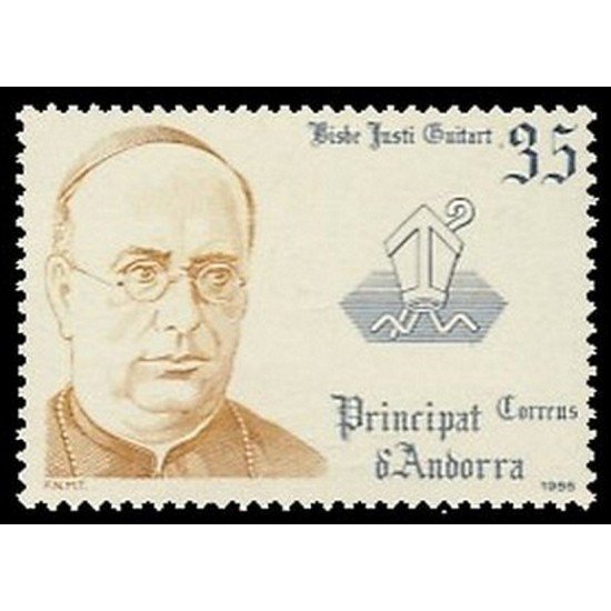 Andorra Española 193 1986 Copríncipes MNH