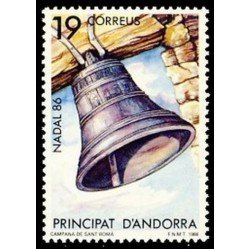 Andorra Española 194 1986 Navidad 86 MNH