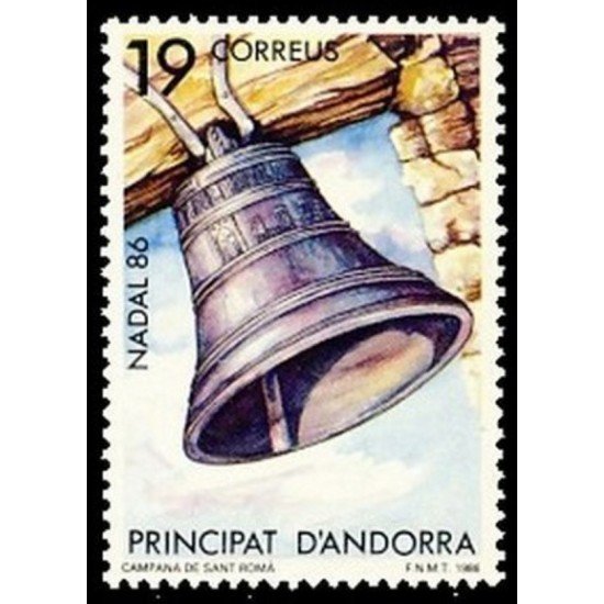Andorra Española 194 1986 Navidad 86 MNH