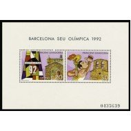 Andorra Española 200 HB 1987  Barcelona 92 MNH