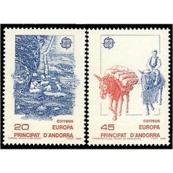 Andorra Española 204/05 1988 Europa MNH