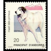 Andorra Española 206 1988 Naturaleza MNH Andorra Española 206 1988 Naturaleza MNH