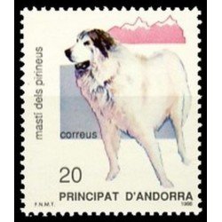 Andorra Española 206 1988  Naturaleza MNH