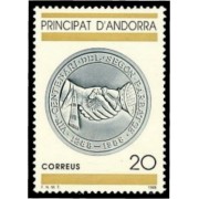 Andorra Española 207 1988 VII Centenario del 2º Preatge MNH Andorra Española 207 1988 VII Centenario del 2º Preatge MNH