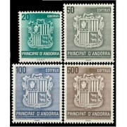 Andorra Española 209/12 1988 Básica, escudos MNH Andorra Española 209/12 1988 Básica, escudos MNH
