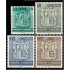 Andorra Española 209/12 1988 Básica, escudos MNH