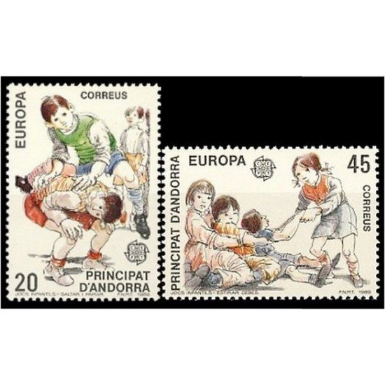 Andorra Española 213/14  Europa MNH