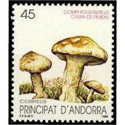 Andorra Española 220 1990 Naturaleza Setas MNH Andorra Española 220 1990 Naturaleza Setas MNH