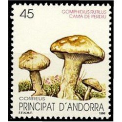 Andorra Española 220 1990 Naturaleza Setas MNH