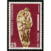 Andorra Española 222 1990 Navidad 90 MNH Andorra Española 222 1990 Navidad 90 MNH