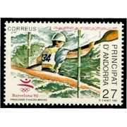 Andorra Española 232 1992 JJ OO Barcelona 92 MNH Andorra Española 232 1992 JJ OO Barcelona 92 MNH
