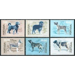 FAU4/S Portugal Nº 1500/05 1981 Perros de raza portuguesa Lujo FAU4/S Portugal Nº 1500/05 1981 Perros de raza portuguesa Lujo