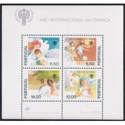 Portugal HB 28 1979 Año internacional de la infancia MNH