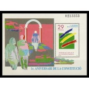 Andorra Española 241 HB 1994 I Aniversario de la Constitución MNH Andorra Española 241 HB 1994 I Aniversario de la Constitución MNH