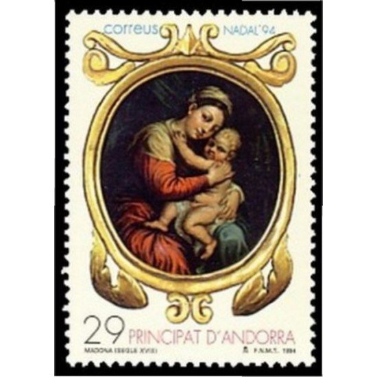 Andorra Española 245 1994 Navidad 94 MNH